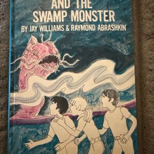 Danny Dunn and the swamp monster vintage 70s kid book